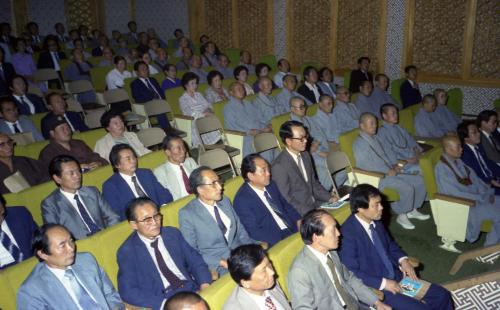 이진희 문화공보부 장관 종교인 초청 대통령 아프리카 순방 관련 설명 이미지