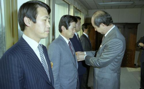 청와대 비서실장 비서실 직원 포상 이미지