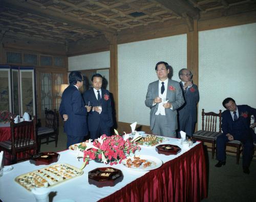 한국방송사장 및 언론인을 위한 만찬 리셉션 이미지