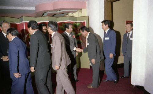 김상협 국무총리 충청남도 유지와 칵테일 및 만찬 이미지