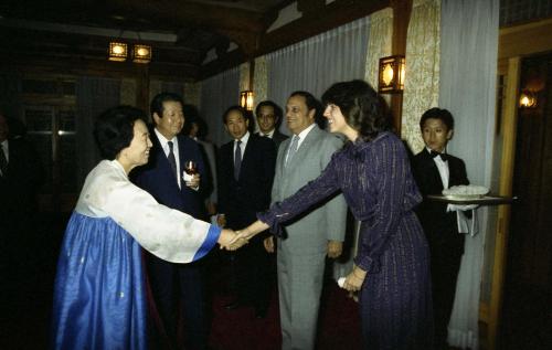 김상협 국무총리 코스타리카 부통령 위한 만찬 이미지