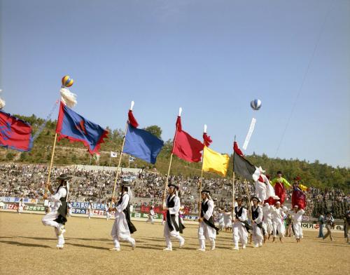 제24회 전국민속경연대회 중 금산농악 이미지