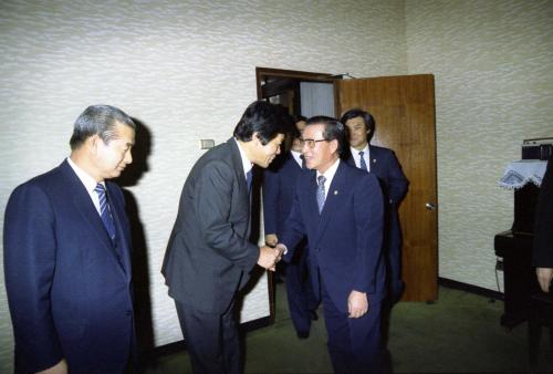 진의종 국무총리 한국노동조합총연맹위원장단 위한 오찬 이미지