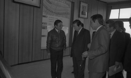김상협 국무총리 한강개발공사현장 시찰 이미지