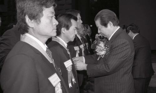 김상협 국무총리 근로자의 날 기념행사 참석 이미지