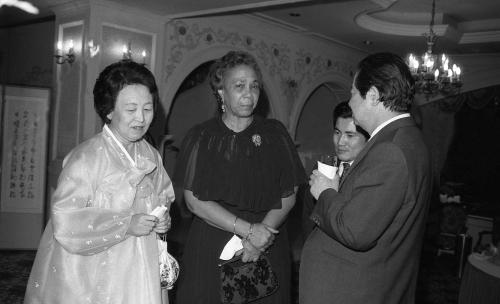 김상협 국무총리 도미니카공화국 찰스 수상 위한 만찬 이미지