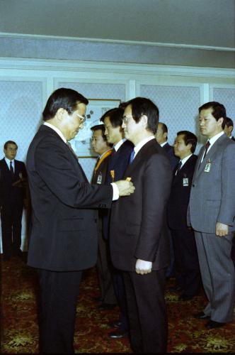청와대 비서실 1984년 시무식 이미지