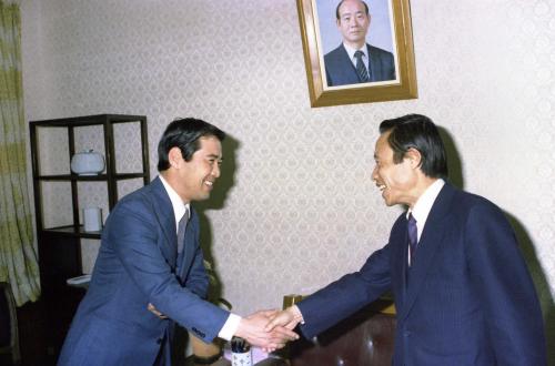 아시아 재단이사장 장관 접견 이미지