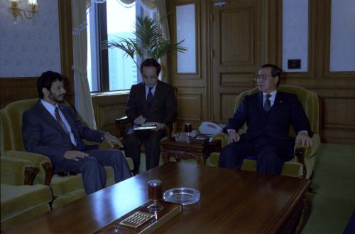 진의종 국무총리 오만대사 신임 접견 이미지