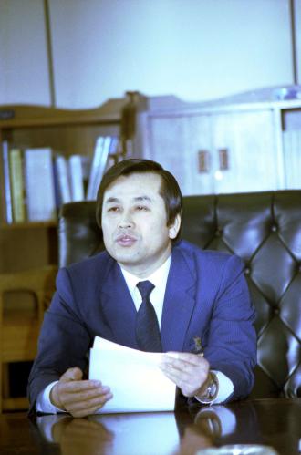 황선필 청와대 대변인 스리랑카 대통령 방한 발표 이미지