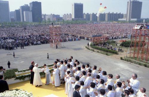 한국 천주교 200주년 기념식 및 103위 시성식 이미지