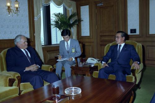 진의종 국무총리 신임 피지대사 접견 이미지
