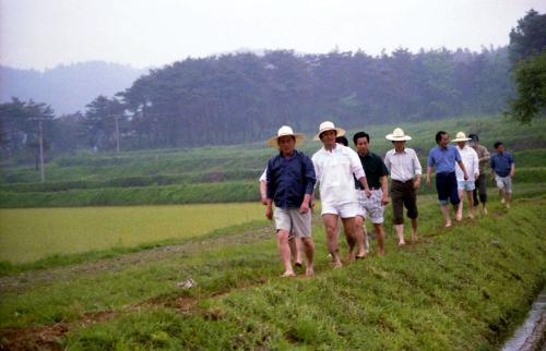 진의종 국무총리 국무총리실 직원 모심기 이미지