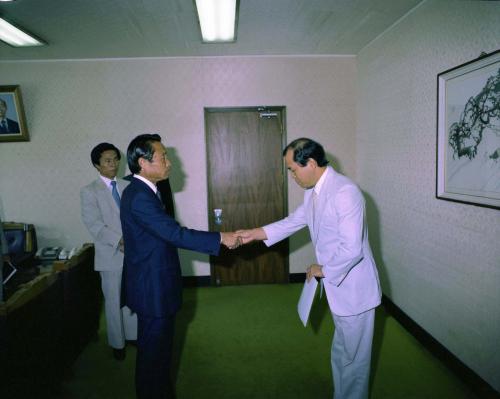 황선필 공보국장 임명장 수여식 이미지