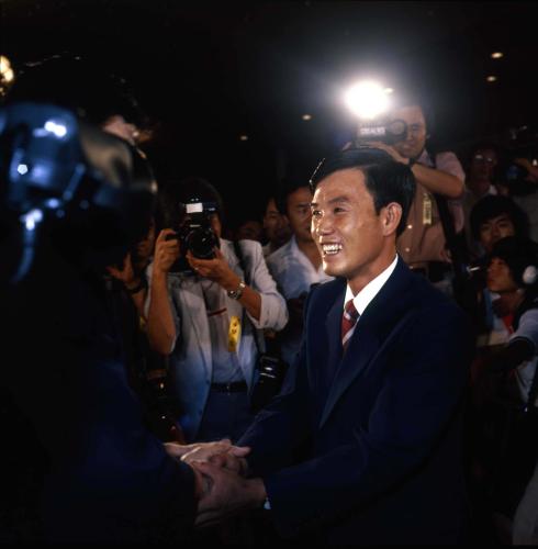 귀순용사 조병찬 기자회견 이미지