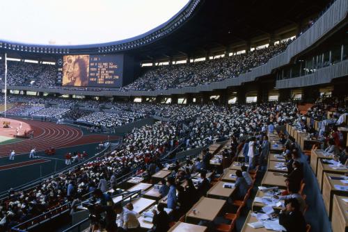 88 올림픽 주경기장 개장기념 국제육상경기대회 이미지