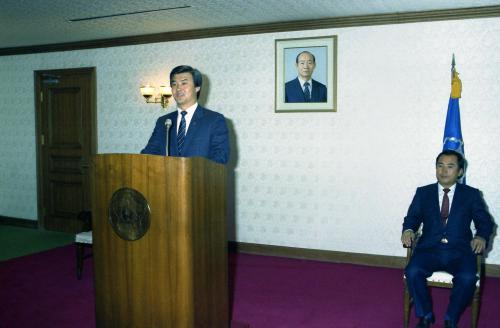 신임 하순봉 국무총리 비서실장 이ㆍ취임식 이미지