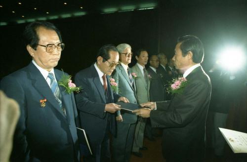 이진희 문화공보부 장관 대한인쇄문화협회 창립36주년 기념식 치사 이미지