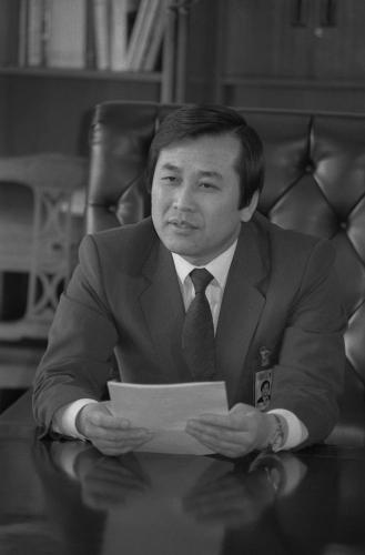 황선필 청와대 대변인 발표(스리랑카 대통령 방한관계) 이미지