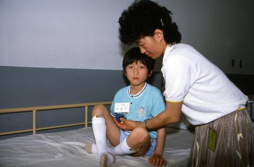 LA 성금 심장병 수술환자 퇴원 이미지