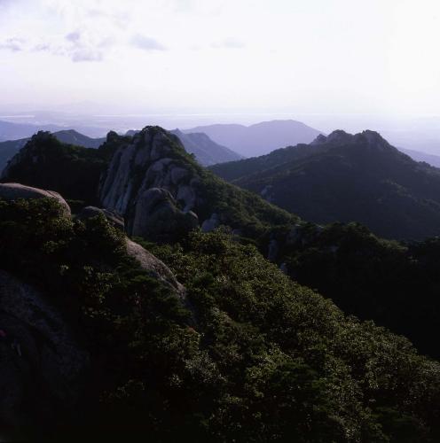 도봉산 낙조 및 풍경 이미지