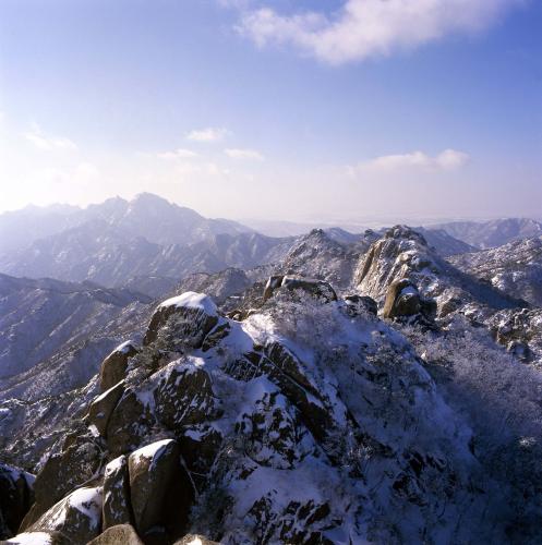 설경(도봉산) 이미지