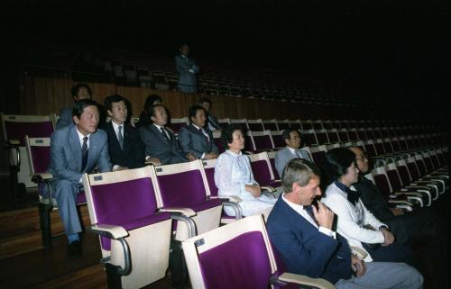 노신영 국무총리 호주 시드니 오페라하우스 시찰 이미지