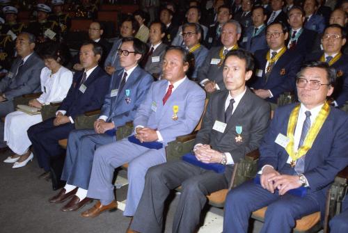 노신영 국무총리 제19회 과학의 날 기념식 및 다과회 이미지