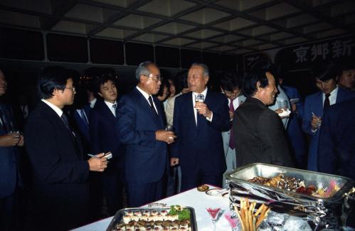 노신영 국무총리 경향신문 40주년 기념 리셉션 참석 이미지