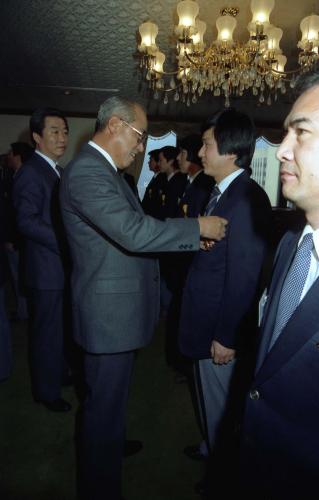 노신영 국무총리 남극조약가입 유공자 서훈 이미지