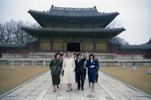 과테말라 부통령 부인 비원관람 이미지