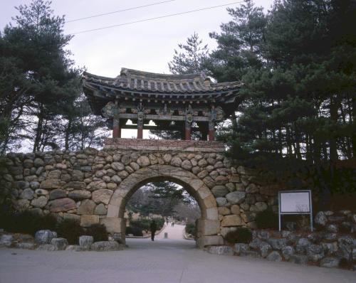 낙산사입구 및 해수보살(관음상) 이미지