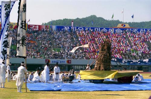 제28회 전국민속예술경연대회(청양 동화제놀이) 이미지