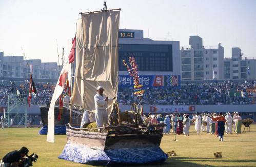 제28회 전국민속예술경연대회(서해안 일노래) 이미지