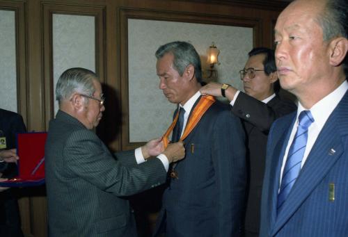 김정렬 국무총리(전 문교부 차관, 전 총무처 차관, 전 소청심사 위원장) 서훈 이미지