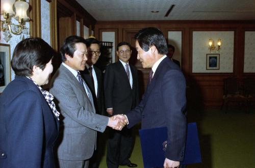 이현재 국무총리 정무2장관 보좌관 임명장 수여식 이미지