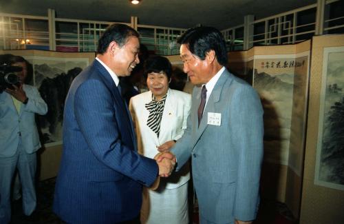 이현재 국무총리 여성정책 세미나 리셉션 참석 이미지