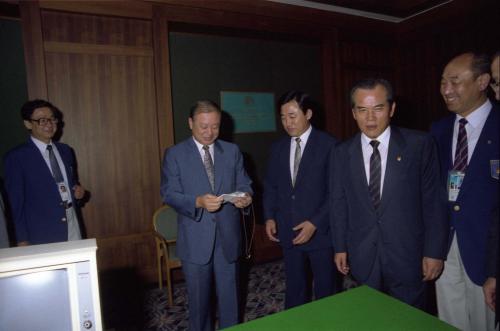 이현재 국무총리 '88 서울올림픽대회 ID 카드 발급 이미지