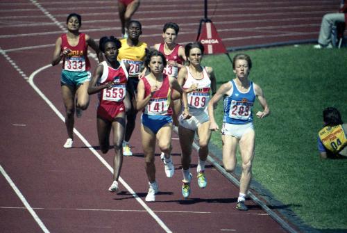 88 서울올림픽대회 육상(트랙 200m 결승, 높이뛰기 결승) 이미지