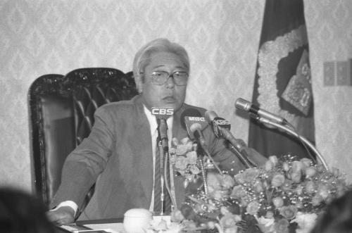 이일규 대법원장 취임 기자회견 이미지