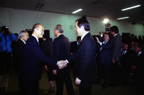 강영훈 국무총리 1989년 시무식 이미지