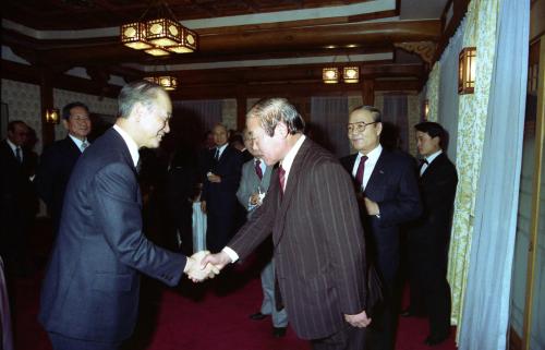 강영훈 국무총리 창군동우회를 위한 오찬 이미지