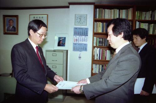 강용식 문화공보부 차관 사무관 임명장 수여식(5명) 이미지