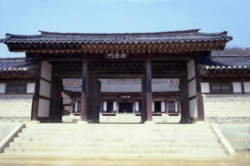 민속촌 풍경 이미지