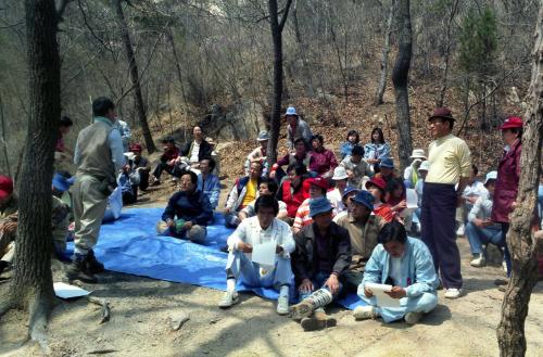 문화공보부 산악회 창립 기념 등반 이미지