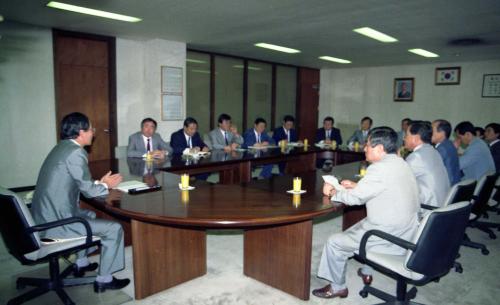 강용식 문화공보부 차관 산하 문화예술홍보운영자문회의 주재 이미지