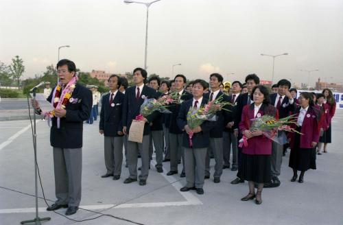 세계 한민족 체육대회 참가한 해외 동포 입국스케치 이미지
