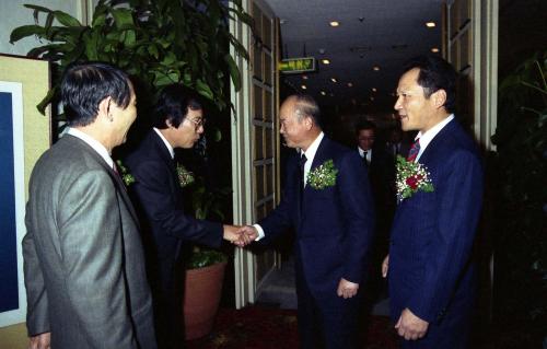 강영훈 국무총리 시사저널 창간 기념 리셉션 참석 이미지
