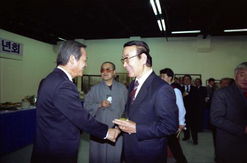최병렬 문화공보부 장관 '89 문화예술인 송년회 참석 이미지