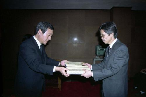 문화공보부 예술국장 문화예술인 표창 이미지